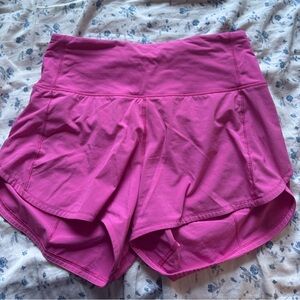 Sonic pink lululemon shorts! Size 4